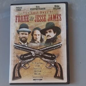 Artisan Frank & Jesse James DVD with Brown and Black Cover